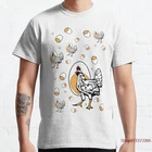 Ретро розоанна цыплята мужская повседневная Высококачественная 100% хлопковая забавная футболка крутая футболка рок хипстерская футболка футболки