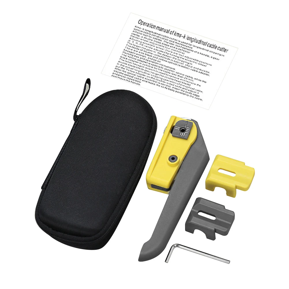 

Professional Adjustable Wire Manual Tool Vertical Stripper Optic Cable Cutter Slitter Cable Sheath Cutter