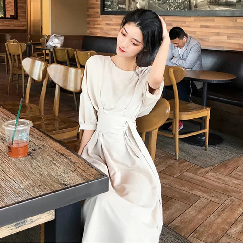 

Summer 2021 New Dress with Slim Waist and French First Love Dress