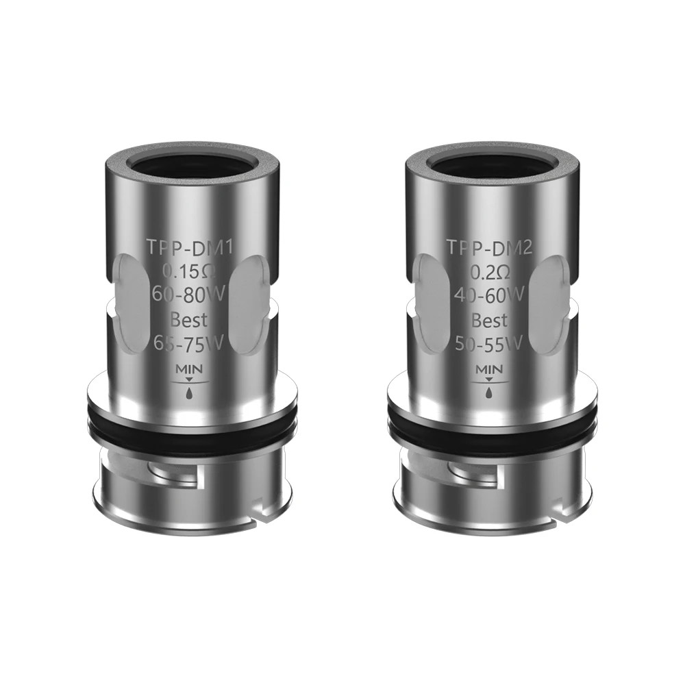 3-12pcs Original VOOPOO TPP Mesh Coil 0.15 / 0.2ohm for DRAG X Plus Kit 3 Pod Tank E-cigarette Vape Accessories | Электроника