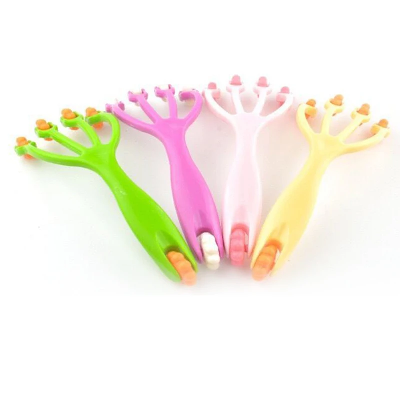 Массажеры для кожи головы ручной четырехкулачковый мяч шейного позвонка