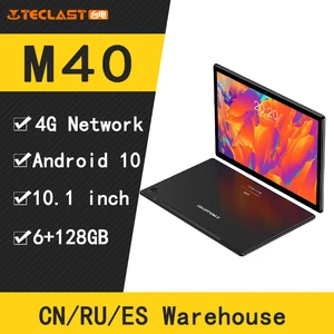Планшет Teclast M40, экран 10,1 дюйма, 6 ГБ ОЗУ, 128 Гб ПЗУ, 1920x1200, 4G сеть, UNISOC T618 восемь ядер, планшетный ПК, Android 10, двойной Wi-Fi, Type-C