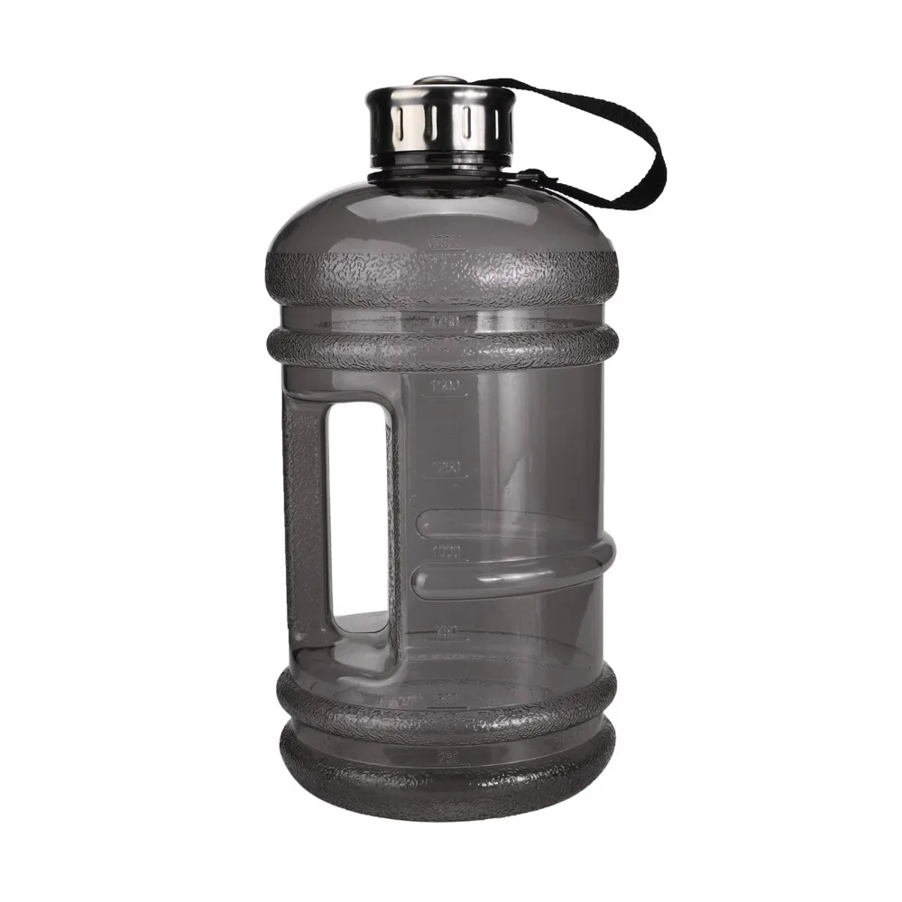 2.2L Спорт Путешествия Спорт на открытом воздухе водосборник большой BPA бесплатно для занятий спортом, тренажерного зала бутылки для напитков крышка чайник тренировки 40