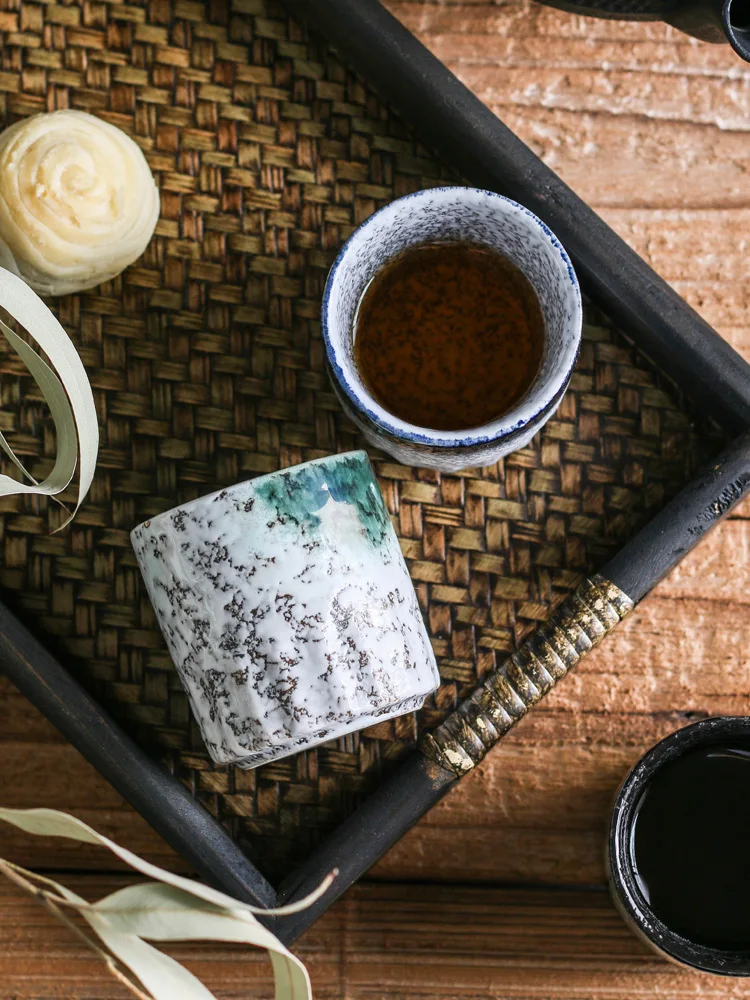 В японском стиле Керамика Чай чашки Eleant фарфор посуда Кофе Стекло для вина