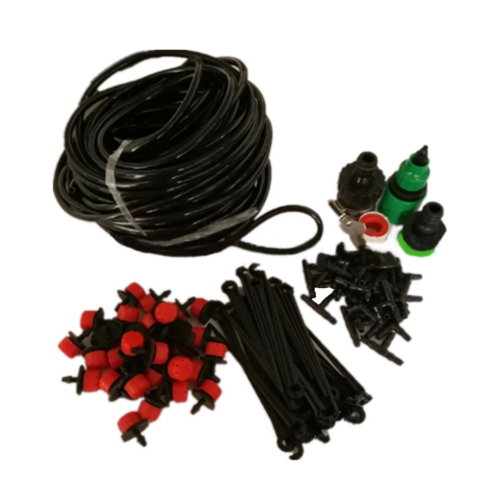 

25M 30 Drippers DIY Drip Irrigation System Automatic Watering Sprinklers Garden Hose Micro Drip for Plants Flower Waterer