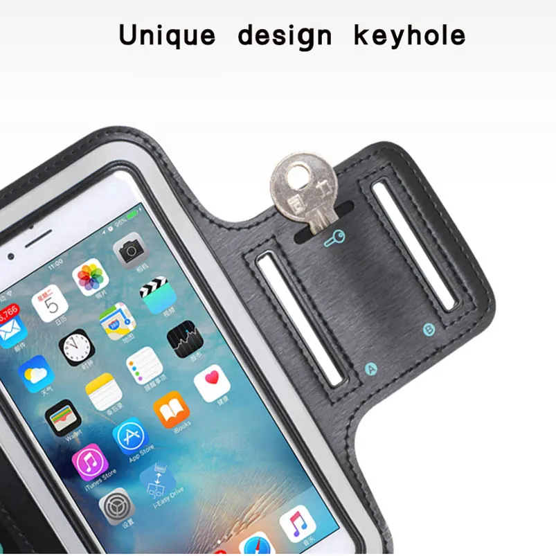 Универсальная повязка на руку, чехол для телефона s для IPhone 6, 7, 8, x, 6 s, чехол для спортивной повязки на руку, чехол для ремня, сумка для бега, тренажерного зала, 5,5 дюймов