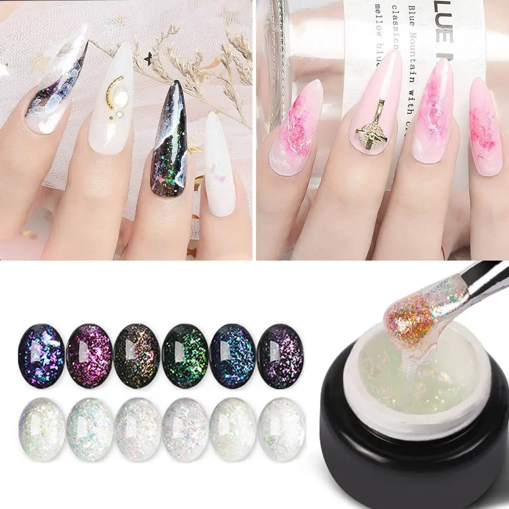 

Manicure Chameleon Dream Fragment Gel Dream And Beautiful Manicure Gel DIY Nail Art Home Nail Salon Supplies