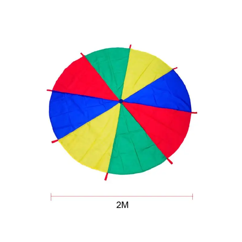 2 м дети играть красочный парашют игры на открытом воздухе упражнения Спорт
