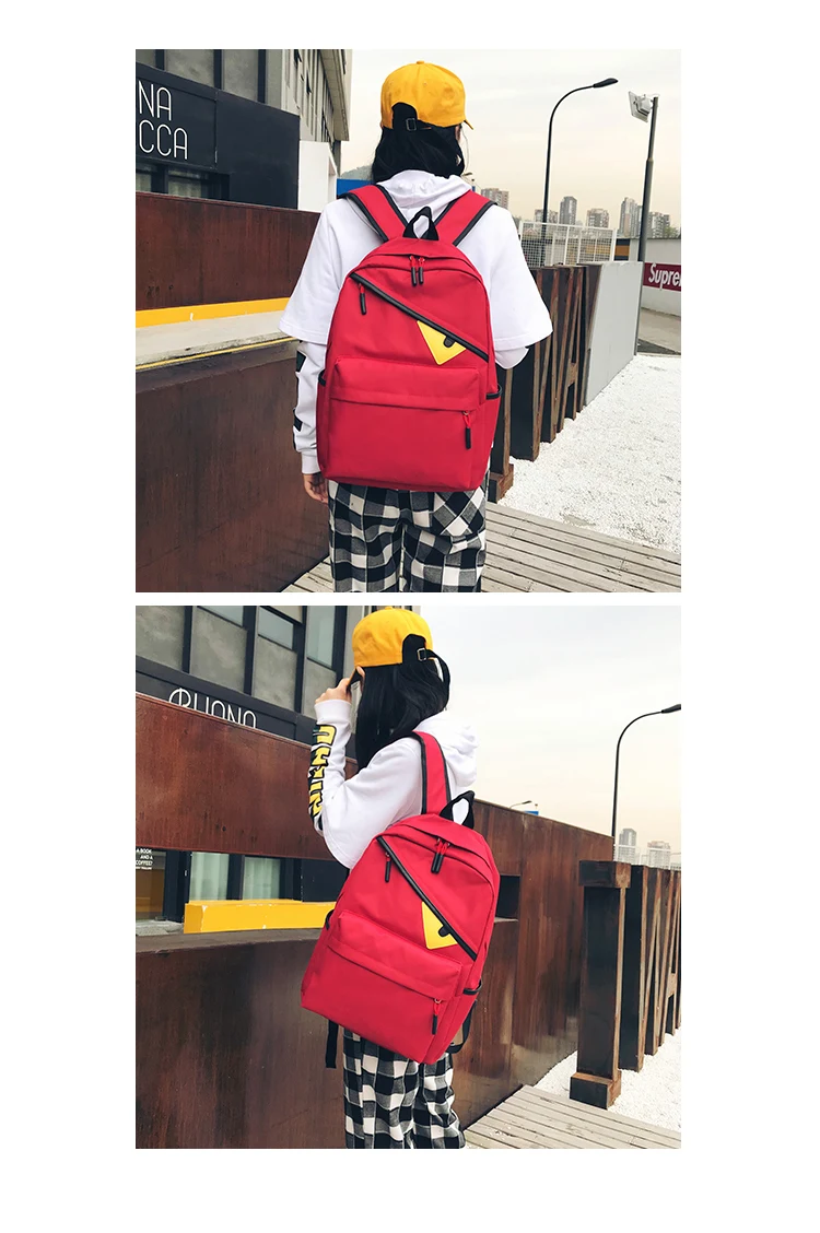Mochila, новинка, мужской и женский рюкзак с монстром, рюкзак, Студенческая сумка, рюкзак для отдыха, дорожная сумка