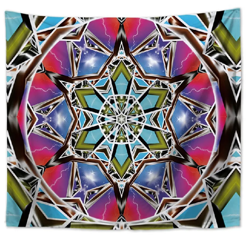 GT1020-8 Thregost Colorful Mandala Tapestry Wall Hanging Polyester Printed Woven Wall Tapestries Indian Table Cloths Large Size Tapestry - Цвет: GT1020-8