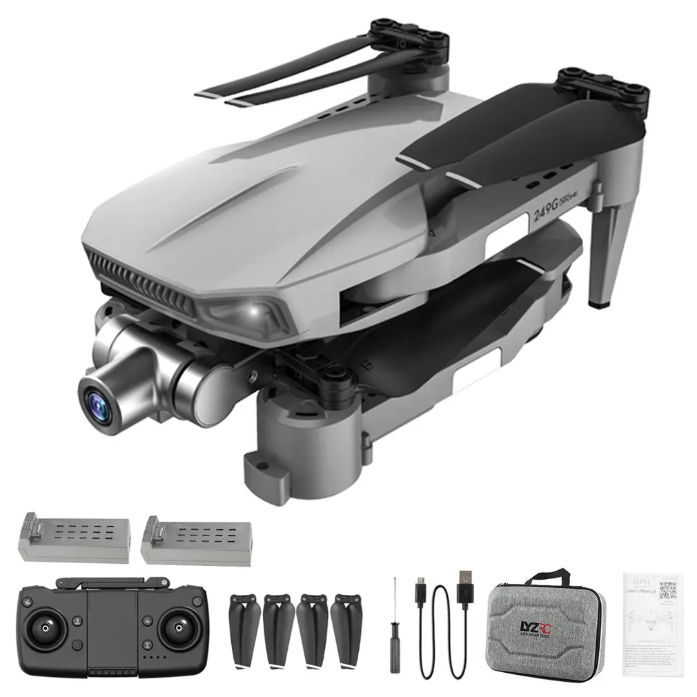 

L106 PRO GPS Drone 5G Wifi Fpv 4K 2-axis Gimbal Aerial Photography Foldable Quadcopter High Definition Dual Camera