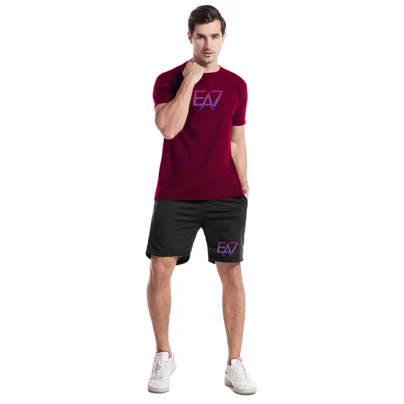 

Summer Thin Best-selling Men's Leisure And Comfortable Fashion Trend Business Short Sleeves A Variety Of Color Stitching