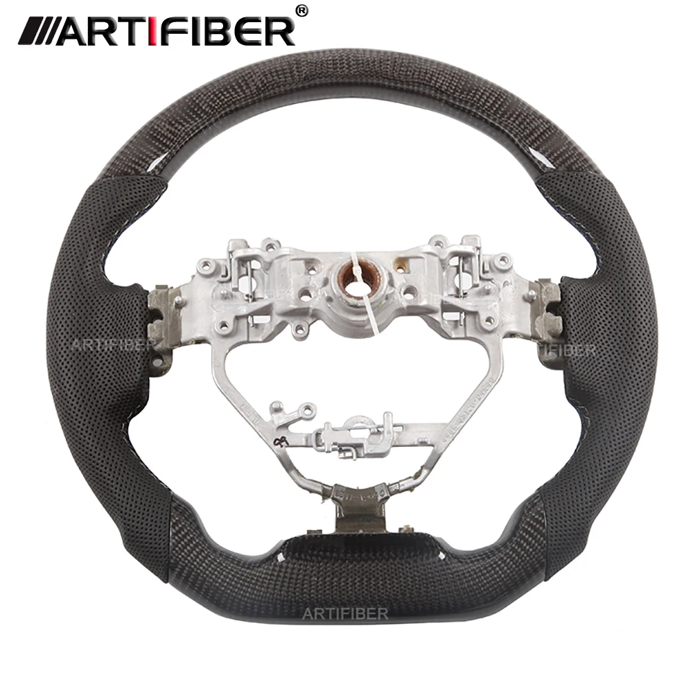 Гоночный дисплей 100% реальное углеродное волокно черный руль для Lexus CT NX IS RC |