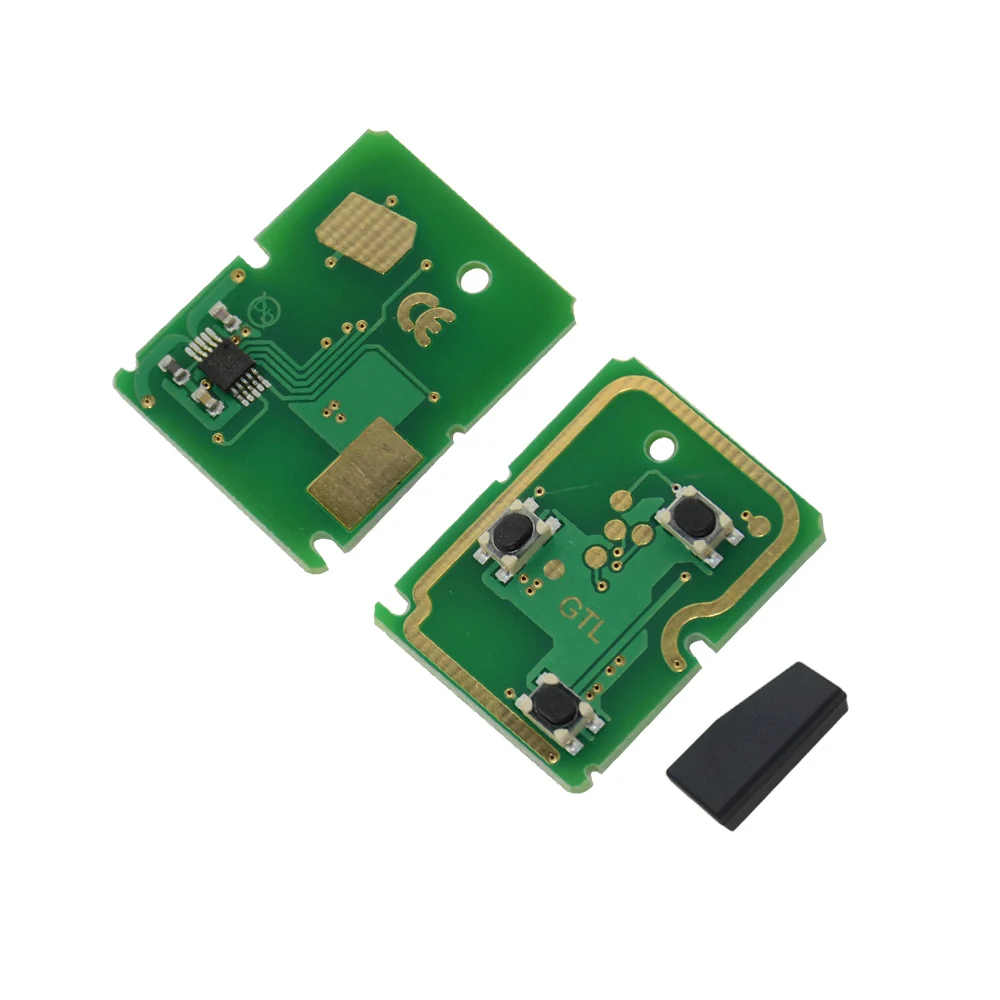 OkeyTech 3 кнопки 433 МГц 4D63 чип модифицированный складной автомобильный пульт