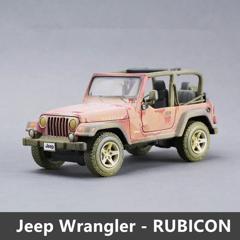 jeep Maisto 1:27 джип большой сплав гоночный автомобиль-трансформер Модель автомобиля Моделирование автомобиль украшение коллекция Подарочная игрушка - Цвет: jeep