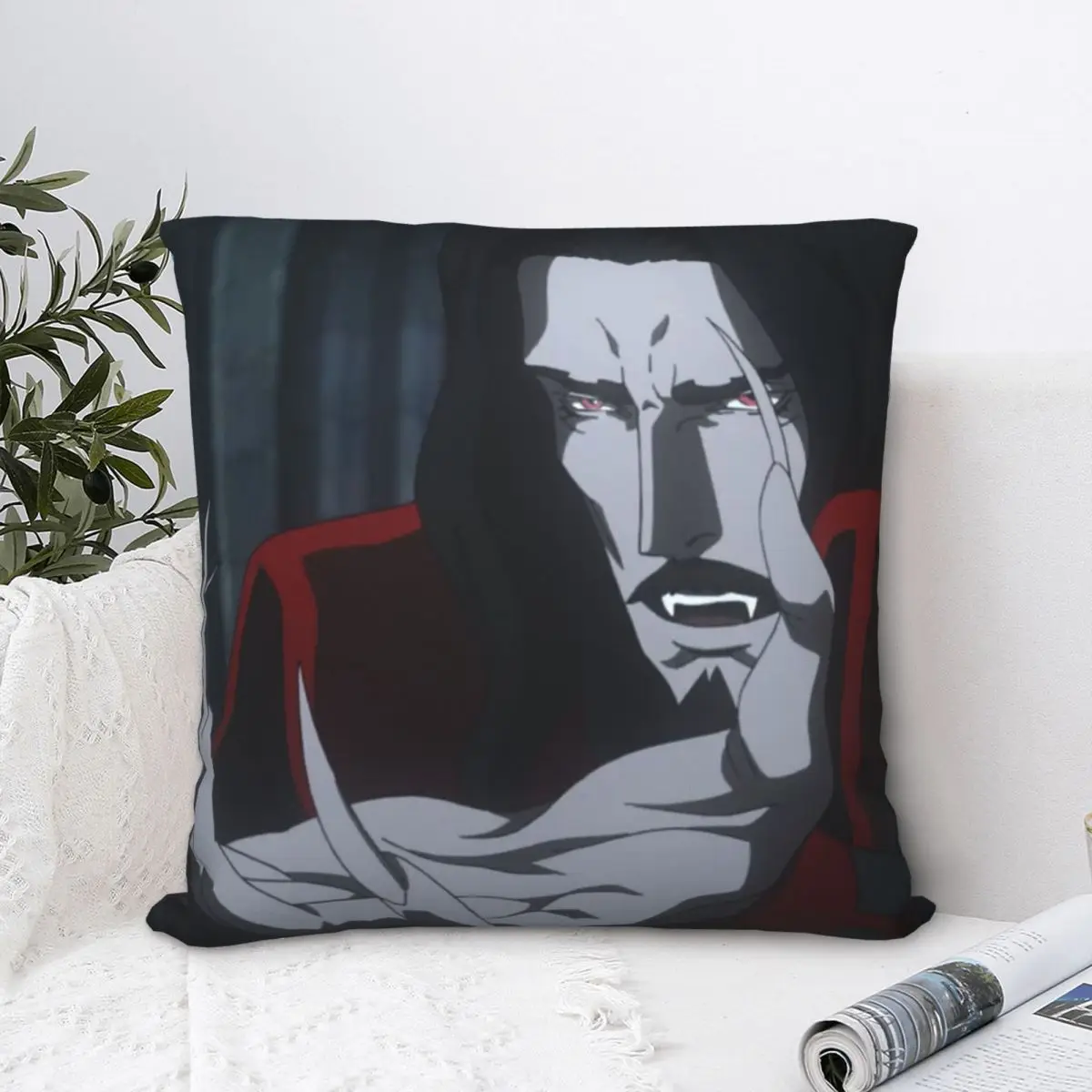 

Плохой человек бросает подушку Чехол Castlevania Сезон 3 Trevor Приключения аниме-подушка для дома диван стул декоративные обнимающие подушки Чехол