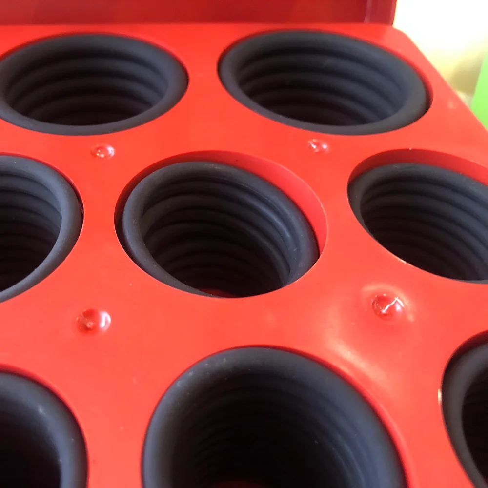 Комплект уплотнительных колец FKM как стандартный 568 30 размеров = 382 шт.