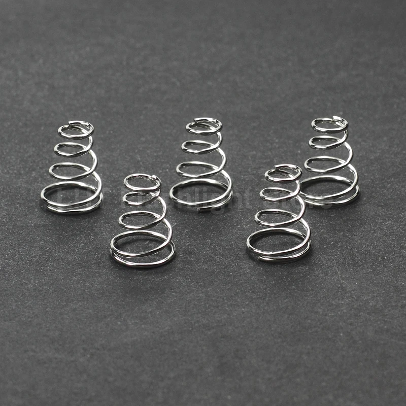 

Никелированная пружина из фосфорной бронзы 12 мм (D) x 14 мм (H) (10 шт.)