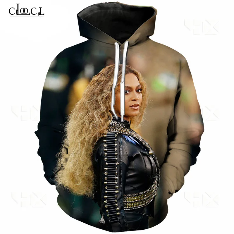 Новейшее футболка Для мужчин 3D набивным рисунком певица Beyonce Harajuku Стиль