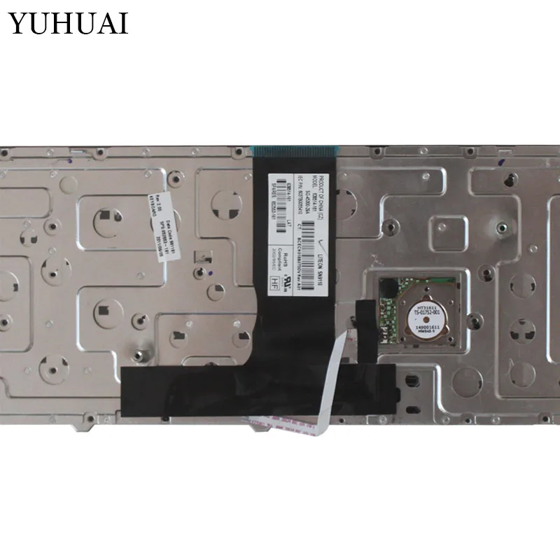 Новая латинская Клавиатура для ноутбука hp EliteBook 8760p 8760w 8770p 8770w LA черная клавиатура с каркасом для ноутбука 628514-161 SG-45300-29A