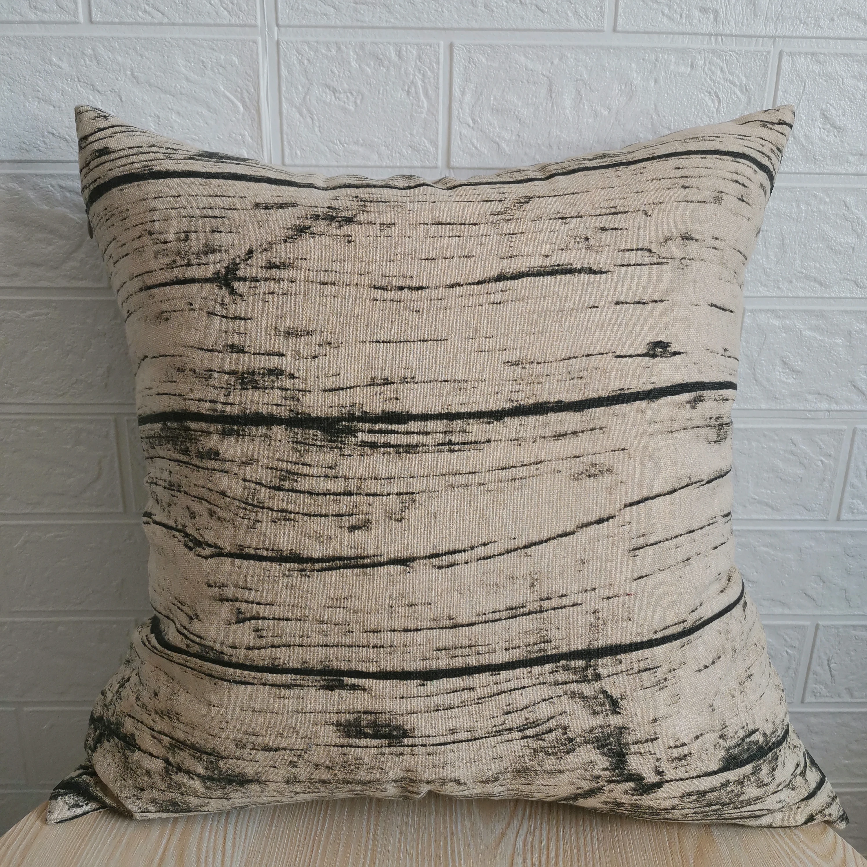 Чехол для подушки из хлопка и утолщенной ткани в японском стиле | Дом сад