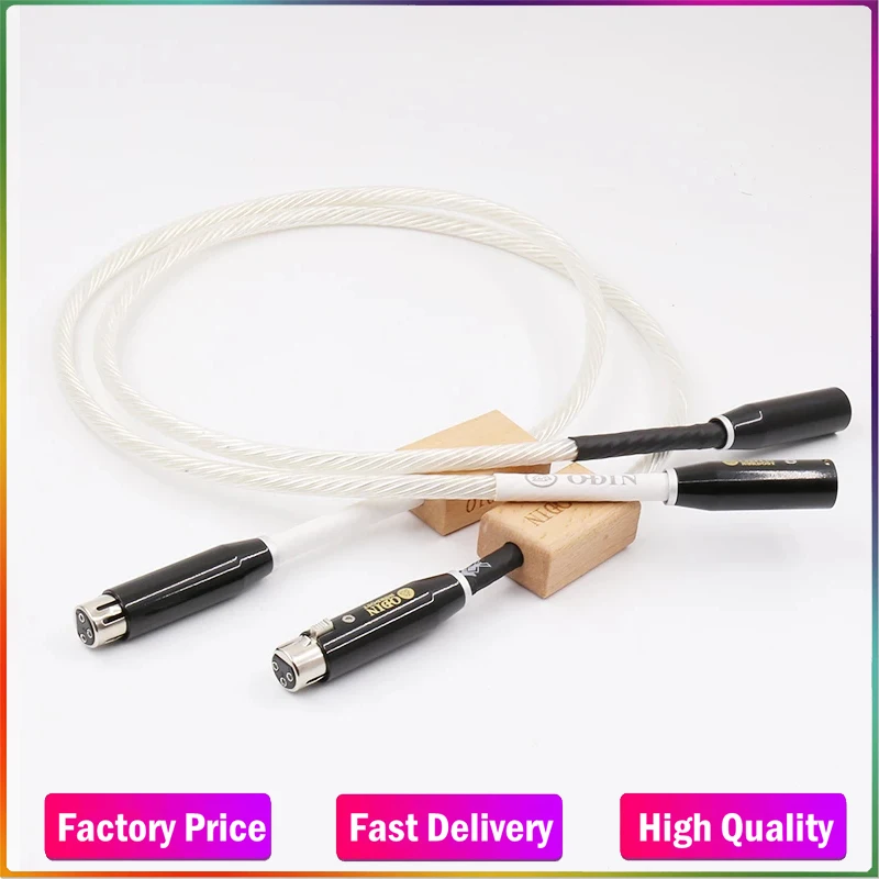 Auddiocrast Nordost Odin Supreme Reference Audio XLR Interconnect Cable Hifi audio Balance Cable 1M