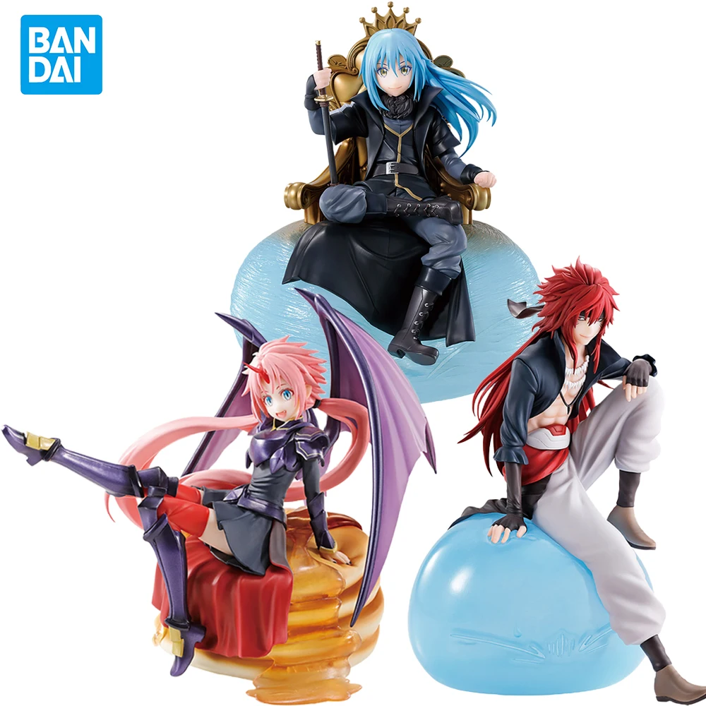 

Оригинальная Коллекционная модель Bandai Ichiban Kuji в тот раз я получил реконцентрированную как слизь Rimuru Milim Qiyi Аниме фигурки экшн-игрушки