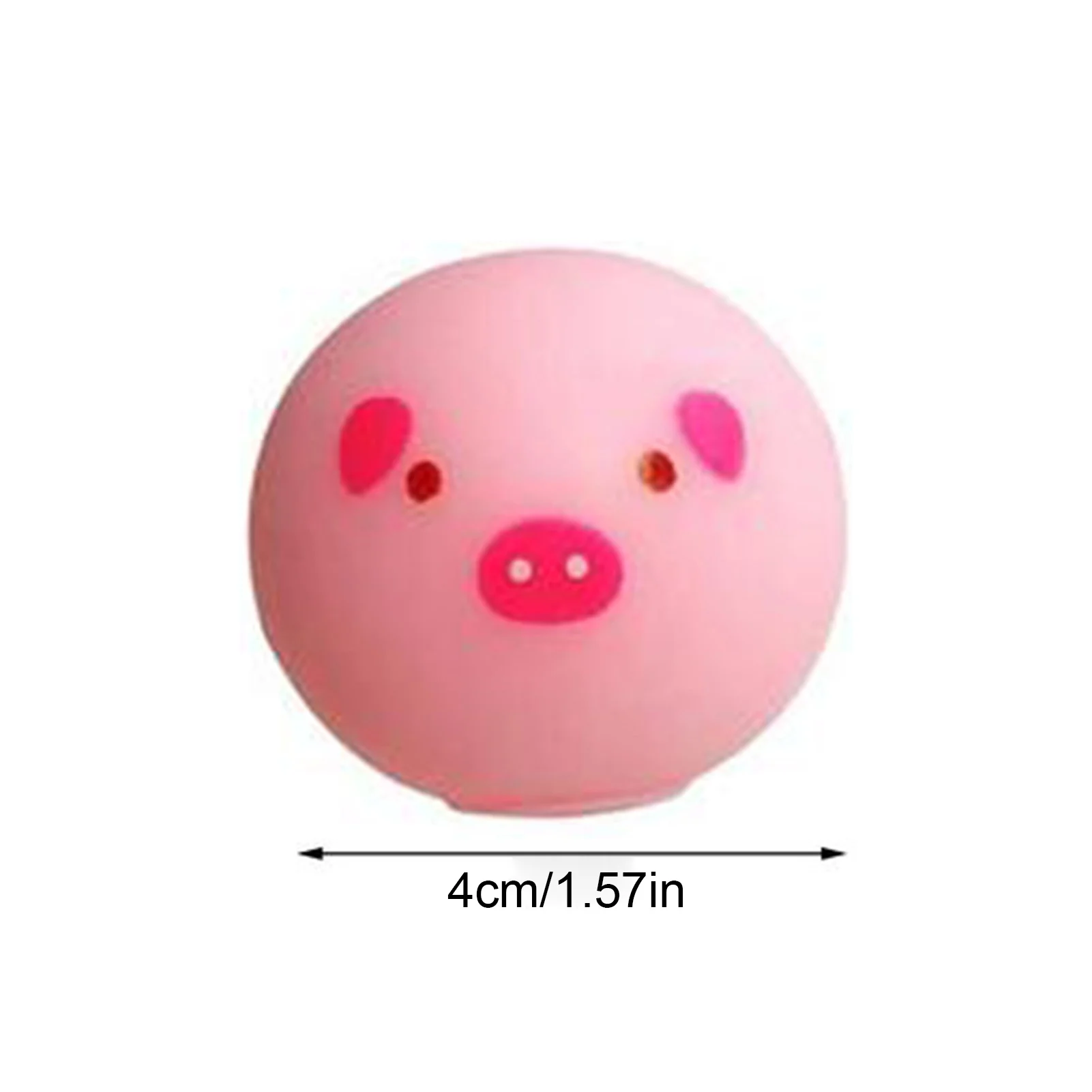 

4pcs Luminous Stress Relief Ball Soft Sticky Wall Ball Decompression Toy Catch Throw Sticky Target Squash Ball For Kids Gift