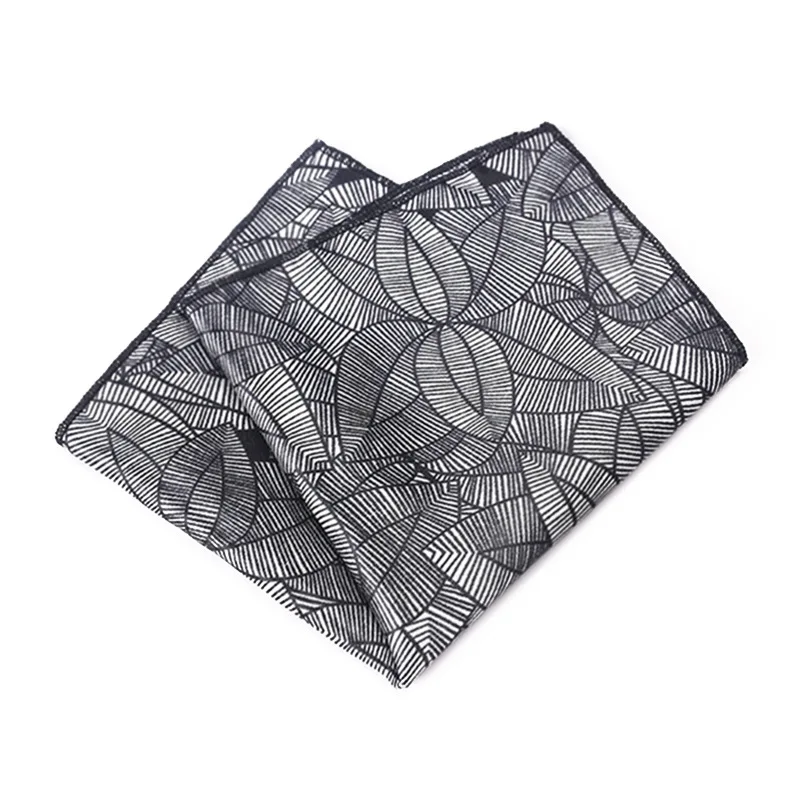 

Linbaiway Men's Suits Pocket Square for Men Flower Print Gentlemen Hankies Handkerchief Women's Pocket Towel Custom Logo