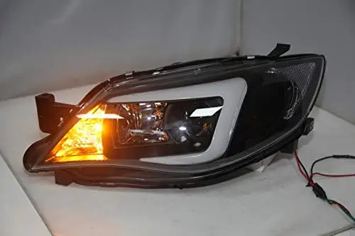 1 пара для Subaru Impreza WRX светодиодный головной фонарь передний 2009 2010 2011 2012 с дневными ходовыми огнями ксеноновые комплекты