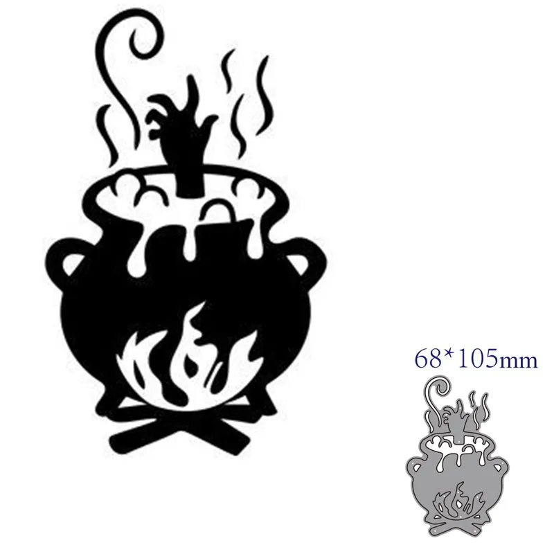 

Металлические штампы для вырезания форма для Хэллоуина украшение для скрапбукинга бумаги рукоделия ножа форма лезвие Дырокол трафареты шт...