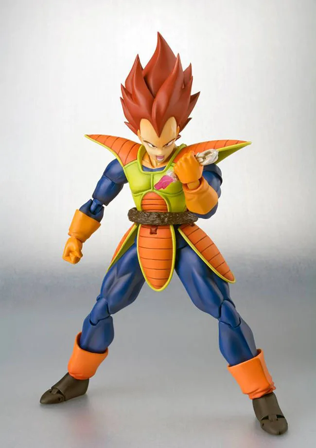 Аниме Dragon Ball Z Super Saiyan Vegeta Battle Ver. Шарнирная подвижная ПВХ фигурка Коллекционная
