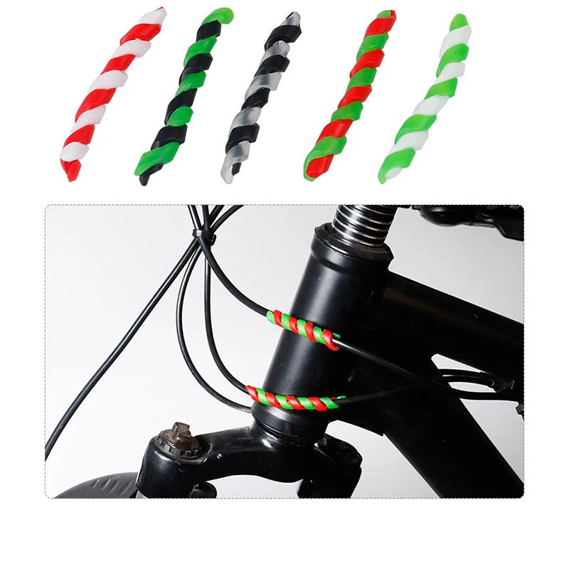 5 шт./лот протектор для велосипедного тормозного троса резиновая защита от трения