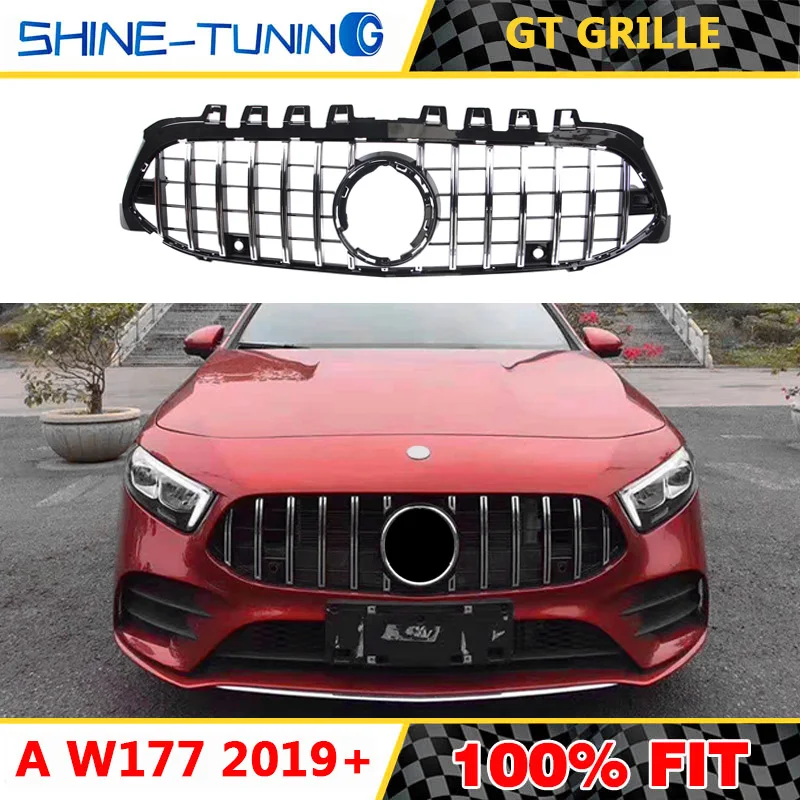 Решетка для mercedes A Class W177 GT amg A35 A45 передний бампер гонок A180 A200 A250|Гоночные решетки| |