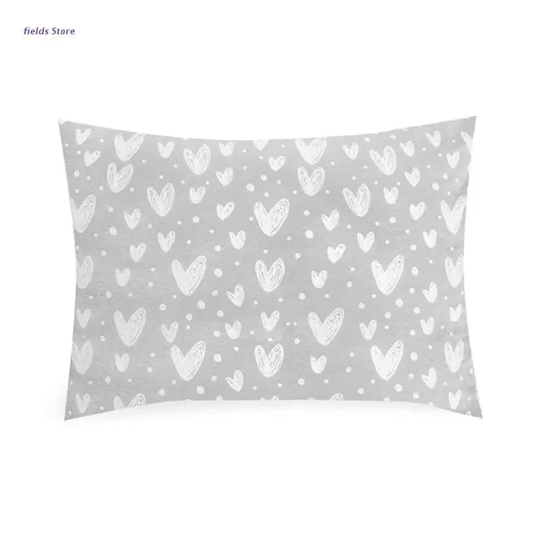 

Baby Pillowcase Ultra Soft Cotton Kids Toddler Cot Bed Sleeping Pillow Cover Envelope Style Travel Pillowcase for Girls