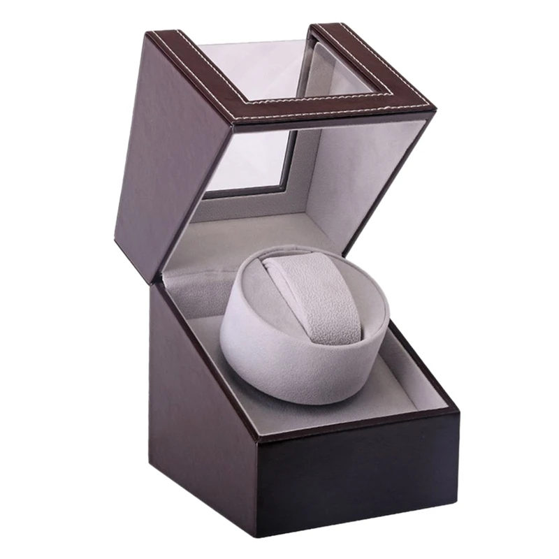 

Storage Organizer Display Casket Motor Shaker Holder Automatic Mechanical Watch Winder Box Winding Case Holder EU Plug