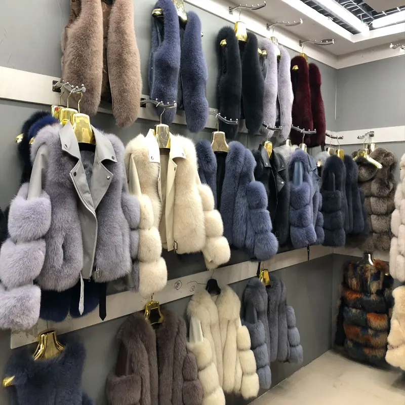 

Real fox fur jacket Real fox fur and sheepskin winter fur jackets women 2020 womens winter jackets QD.YISHANG