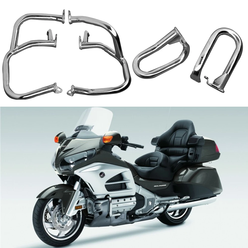 Защита для двигателя Honda Goldwing GL1800 GL1800A защита полос защиты 2001-2016 аксессуары от