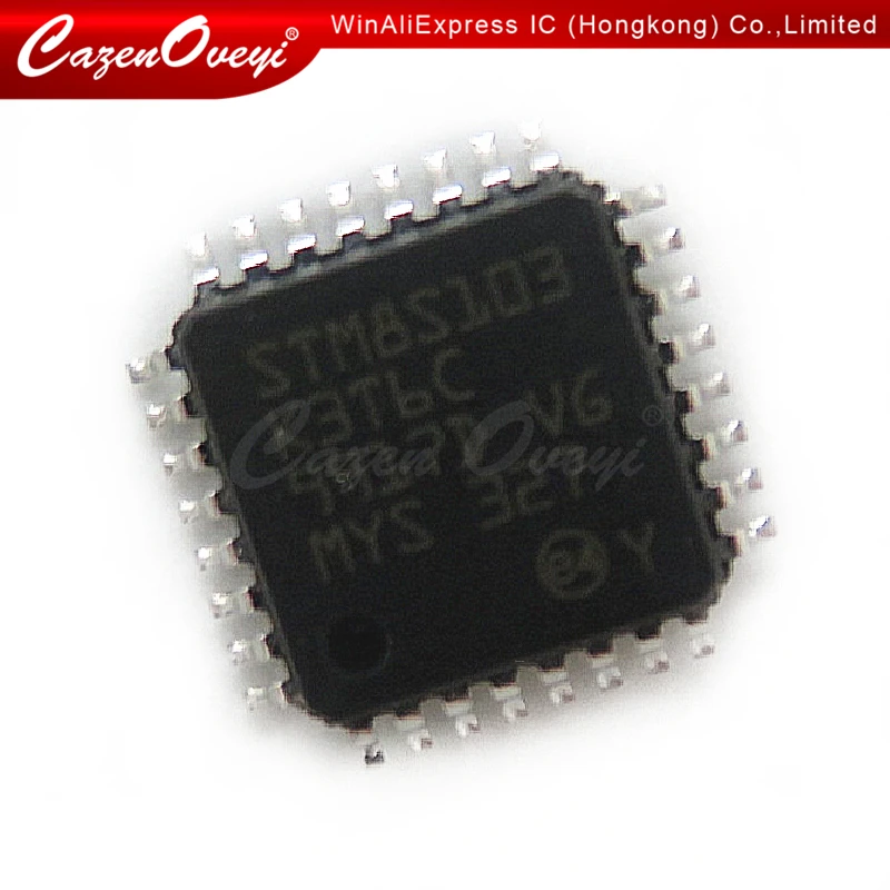 5 шт./лот STM8S103K3T6 STM8S103 QFP 32 в наличии|Интегральные схемы| |