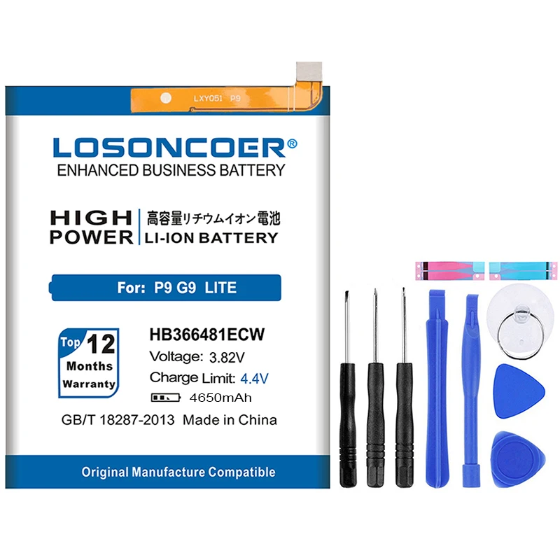 HB405979ECW HB416683ECW HB366481ECW HB4242B4EBW Батарея для huawei для НУА Вэй слава 6 4X P9 P10 P20 Lite G9 Honor 5C 8/Nexus 6 P/6A Батарея