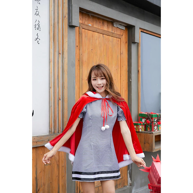 Рождественское обслуживание японский милый Рождественский комплект зимнее