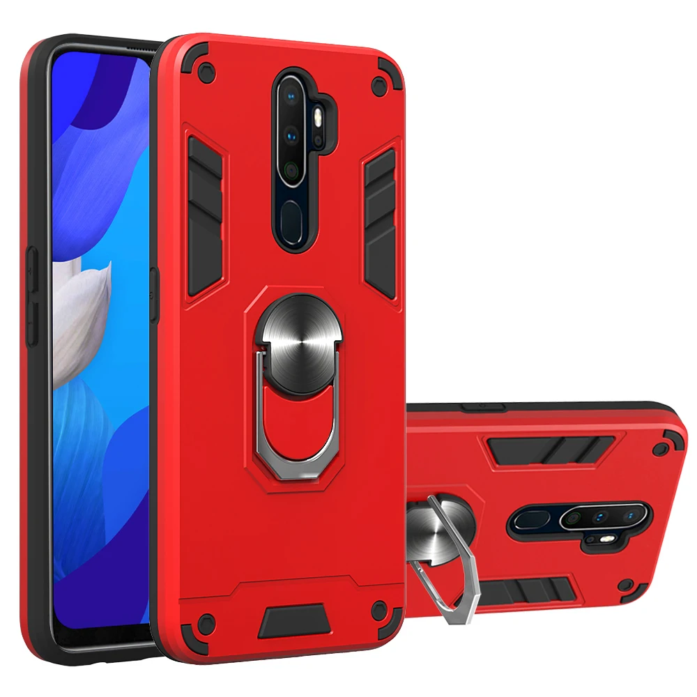 Противоударный защитный чехол для OPPO Reno 2 2Z 2F автомобильный кольцевой держатель с