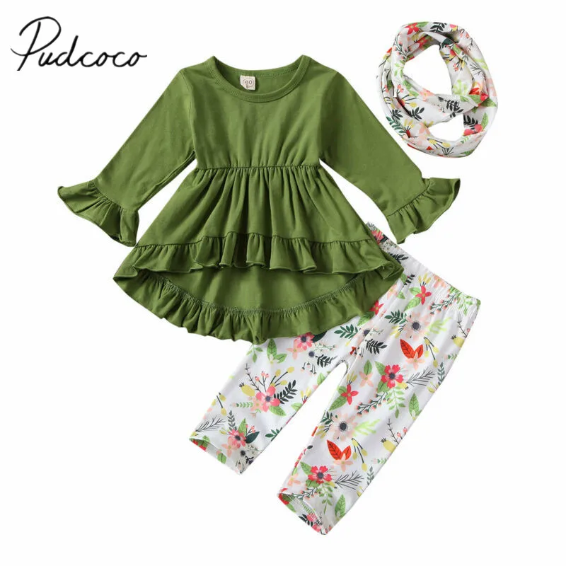 Весенне осенняя одежда для малышей 2020 г. Эксклюзивная детская с цветочным