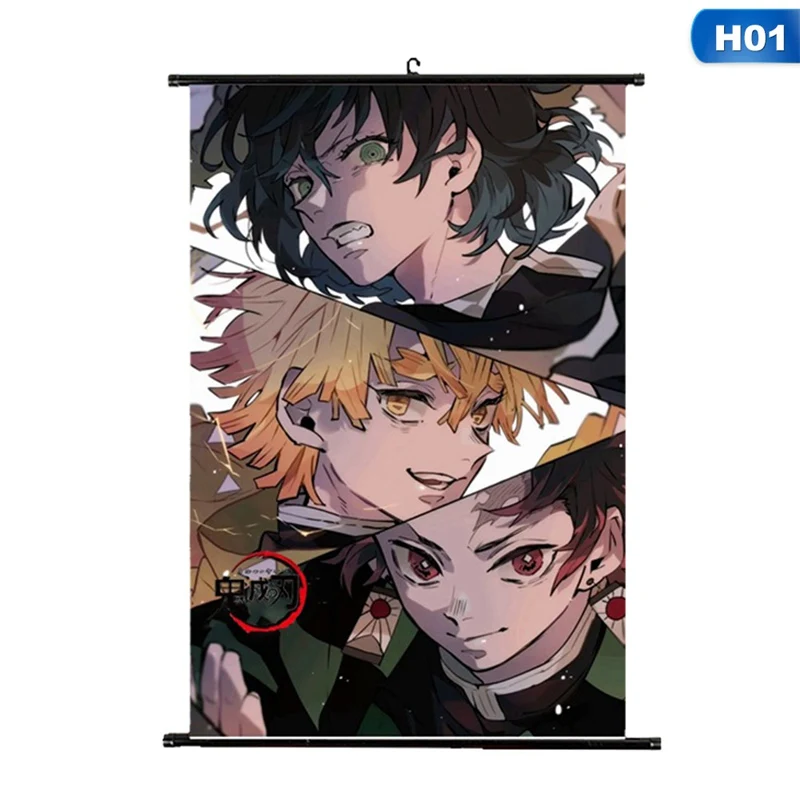 Постер на стену аниме рассекающий демонов настенный постер киметасу No Yaiba Tanjirou