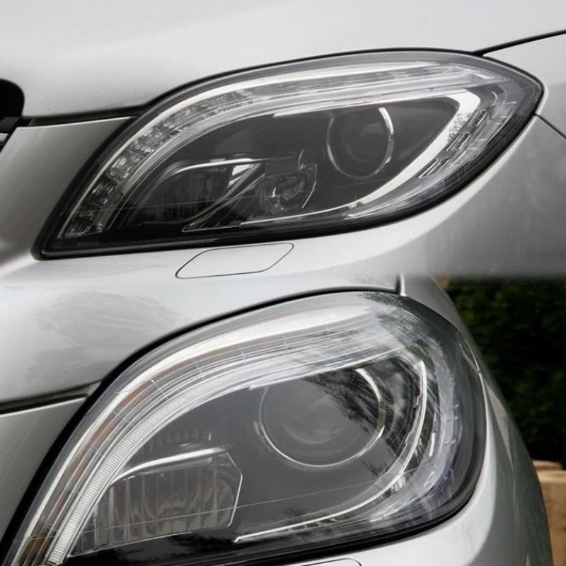 Для Mercedes Benz W166 ML300 ML350 ML400 ML450 ML500 фар абажур лампы уход за кожей лица пластиковая