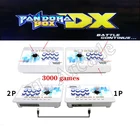 2021 Pandora box DX 3000 в 1, одинарная пластиковая консоль, аркадный джойстик, контроллер Plug and Play, для сохранения игр, для ТВ, 3d tekken