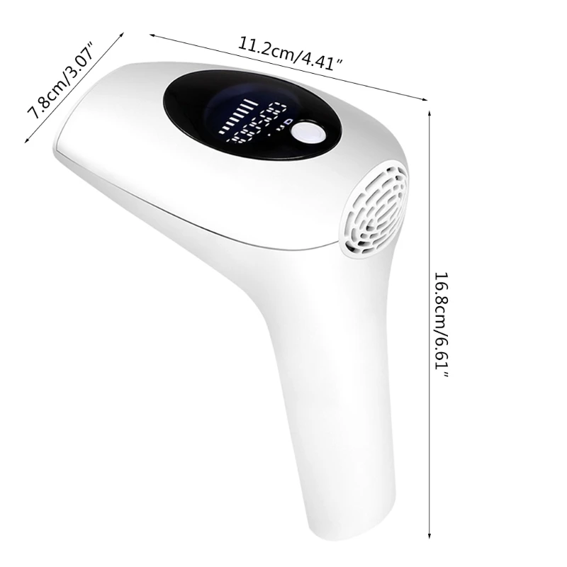 

Permanent Hair Removal Device with LCD Screen Painless Face Full Body Leg Shaving Electric Epilator