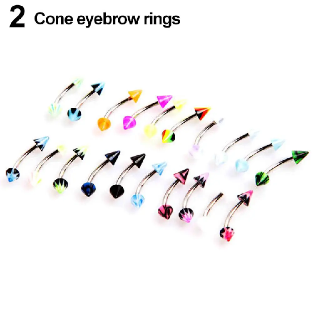 

50% Hot Sale 20Pcs Fake Septum Nose Hoop Rings Stainless Steel Faux Lip Ear Nose Ring Clip On Nose Hoop Rings Body Piercing