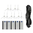 Набор боковых щеток для пылесоса Rowenta EXPLORER Series 20, губчатый фильтр, запчасти для пылесоса для дома