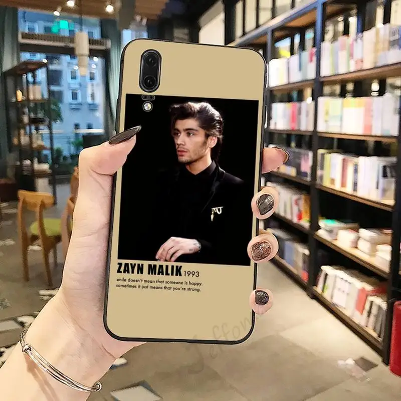

Zayn Malik famous Singer high quality luxury Phone Case coque For Huawei honor Mate P 10 20 30 40 Pro 10i 9 10 20 8 x Lite
